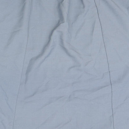 Classics Womens Grey Polyester A-Line Skirt Size 32 in