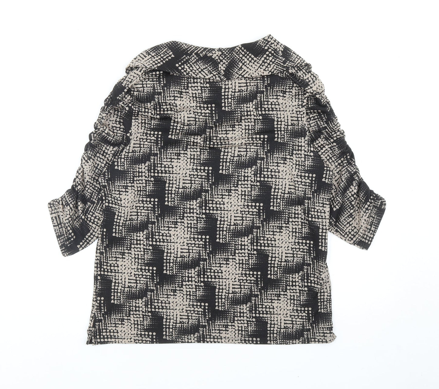 Womens UK Size 12 Tigi Black Basic Blouse