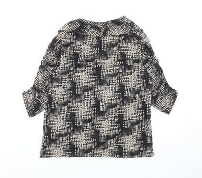 Womens UK Size 12 Tigi Black Basic Blouse