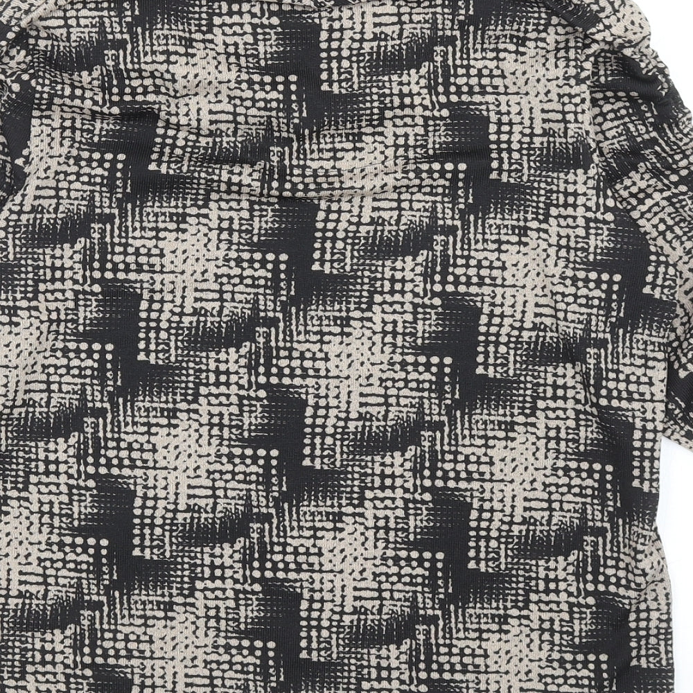 Womens UK Size 12 Tigi Black Basic Blouse