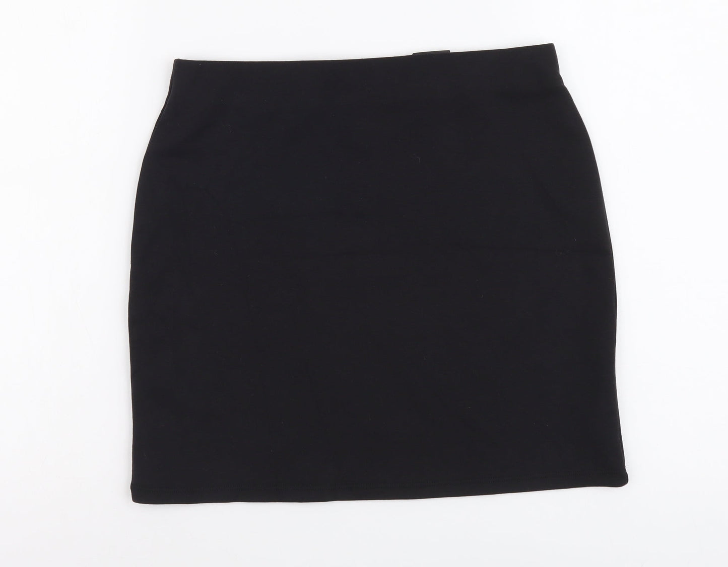 H&M Womens Black Polyester Bandage Skirt Size S