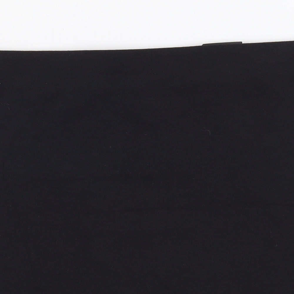 H&M Womens Black Polyester Bandage Skirt Size S