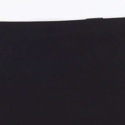 H&M Womens Black Polyester Bandage Skirt Size S