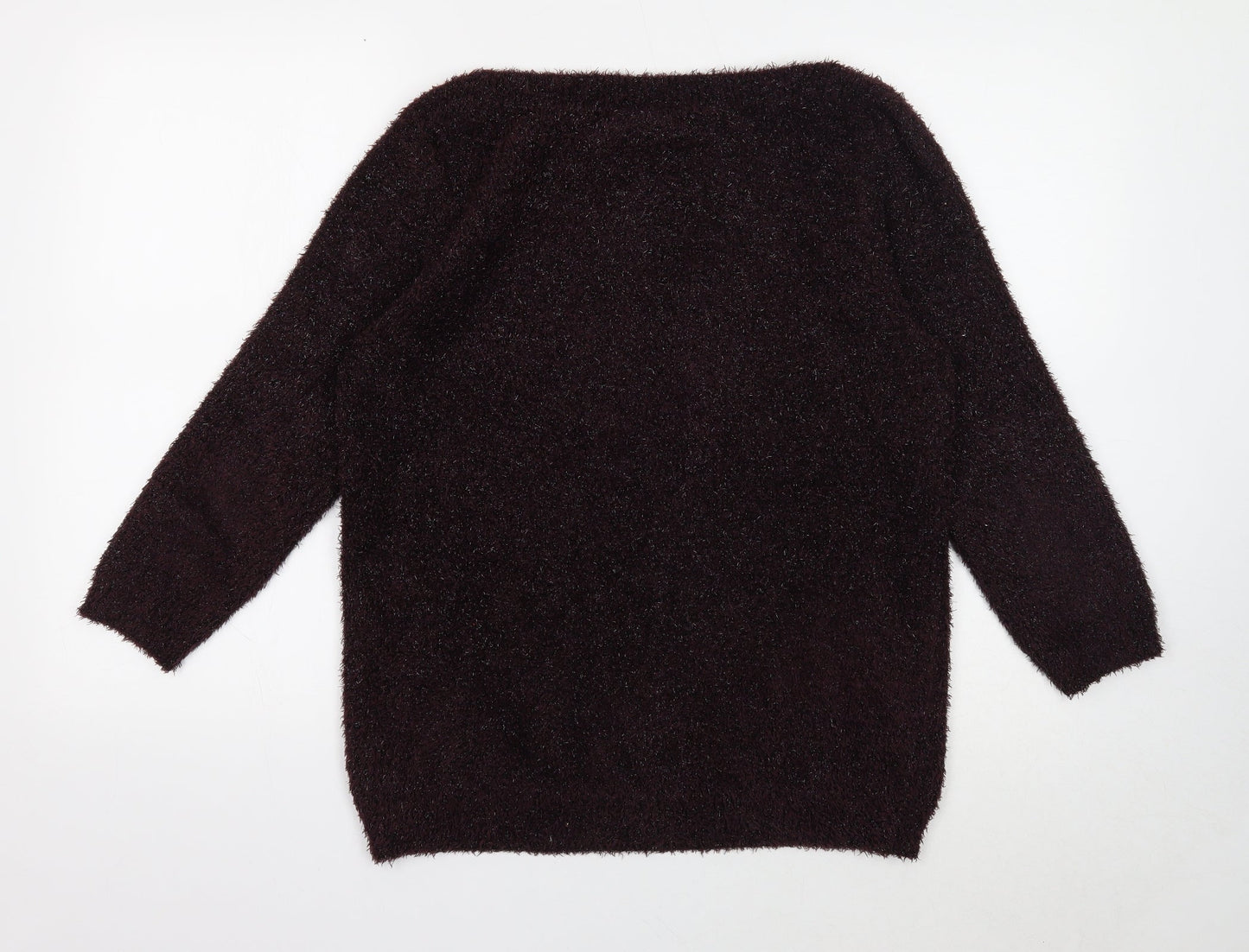 Womens UK Size M Wallis Purple Pullover Jumper