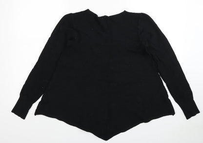 Womens UK Size M Damod Black Pullover Jumper