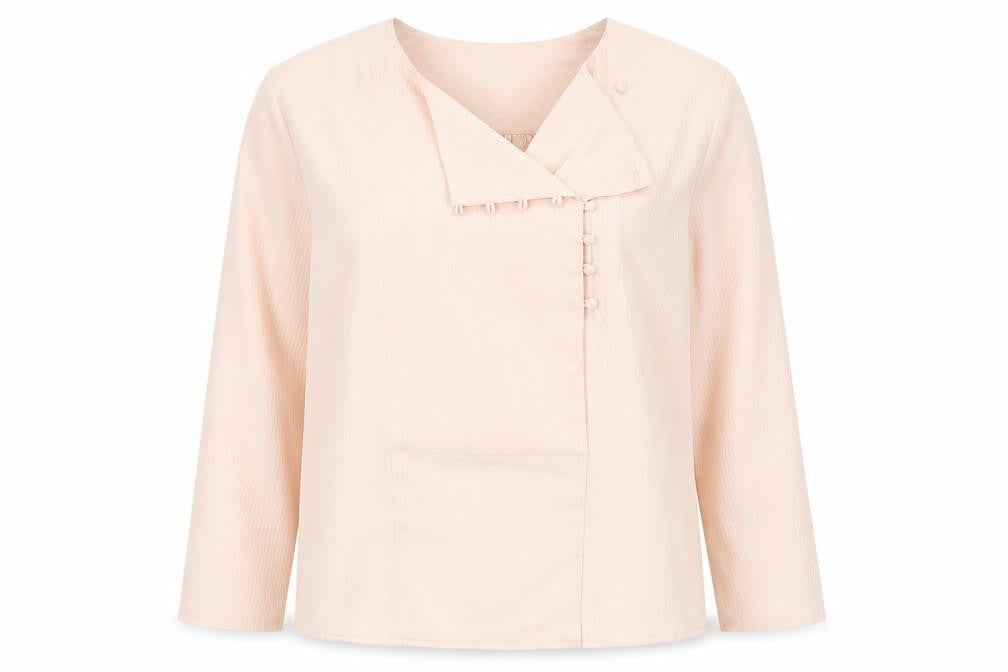 Womens UK Size XS Oasis Pink Basic Blouse
