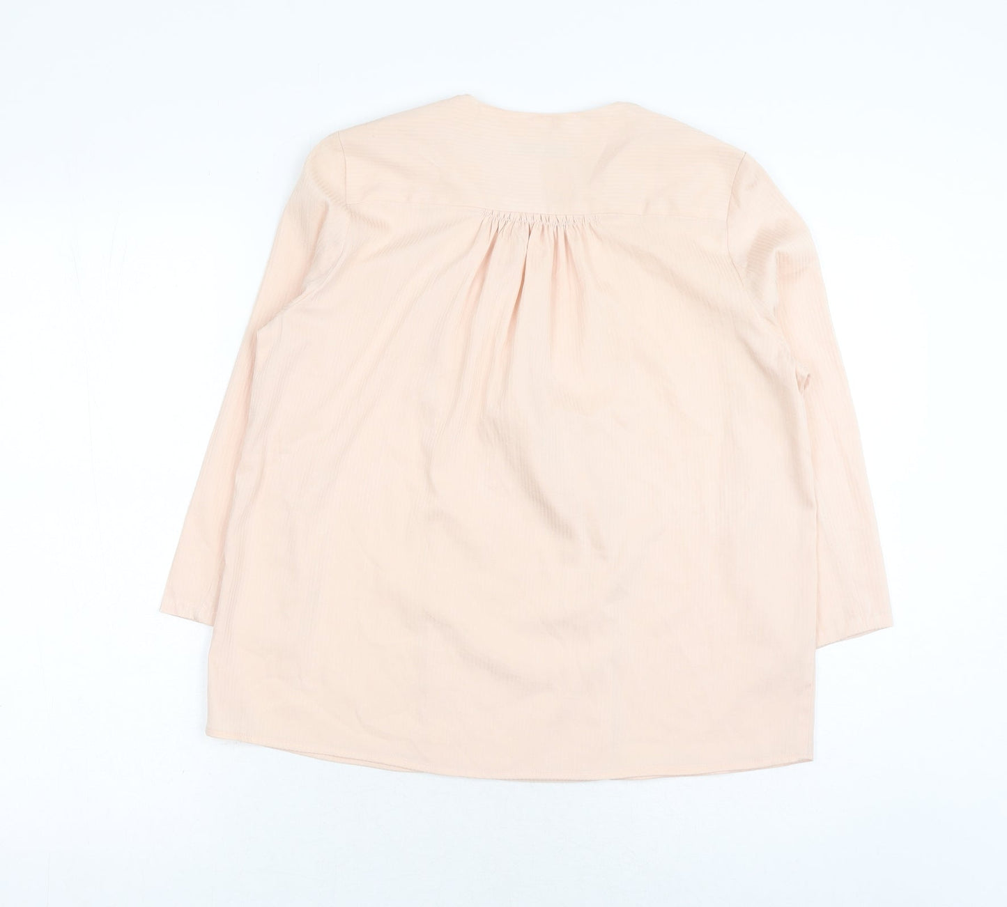 Womens UK Size XS Oasis Pink Basic Blouse