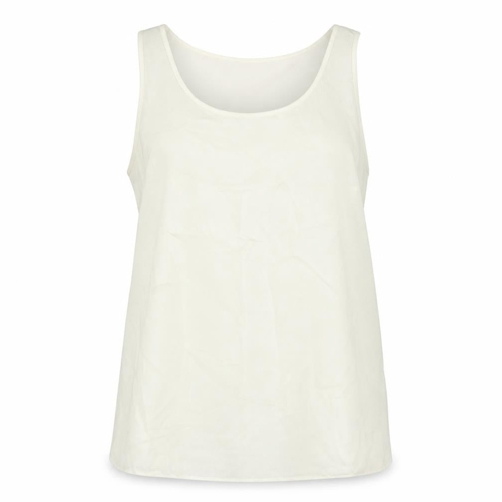 Marks and Spencer Womens White Polyester Basic Tank Size 16 Round Neck