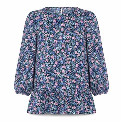 Womens UK Size 8 TU Multicoloured Basic Blouse