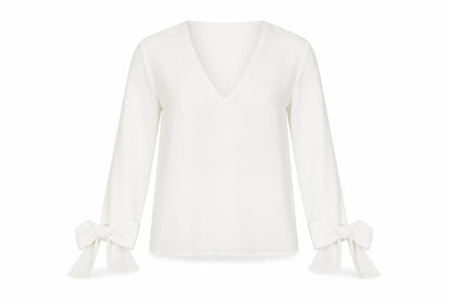 Womens UK Size XS Zara White Basic Blouse