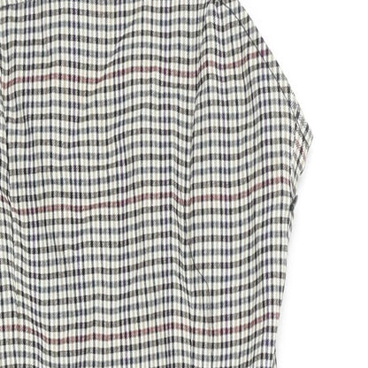 Jennyfer Womens Multicoloured Plaid Polyester Pinafore/Dungaree Dress Size XS Square Neck Zip