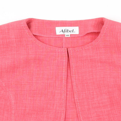 Womens UK Size 18 Afibel Pink Jacket