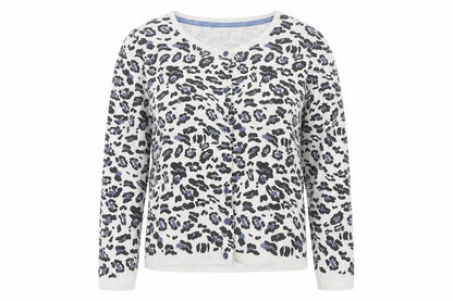 Womens UK Size 8 Marks and Spencer White Cardigan Jumper