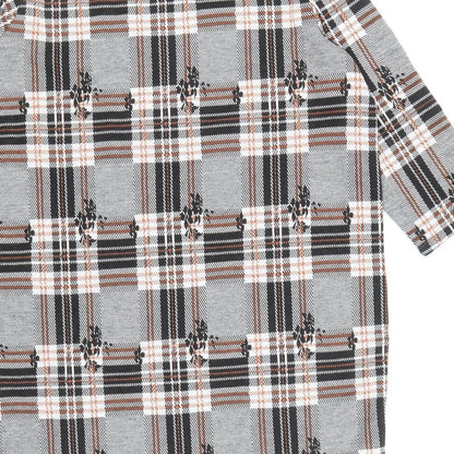 TU Womens Multicoloured Geometric Polyester A-Line Size 14 Round Neck Pullover