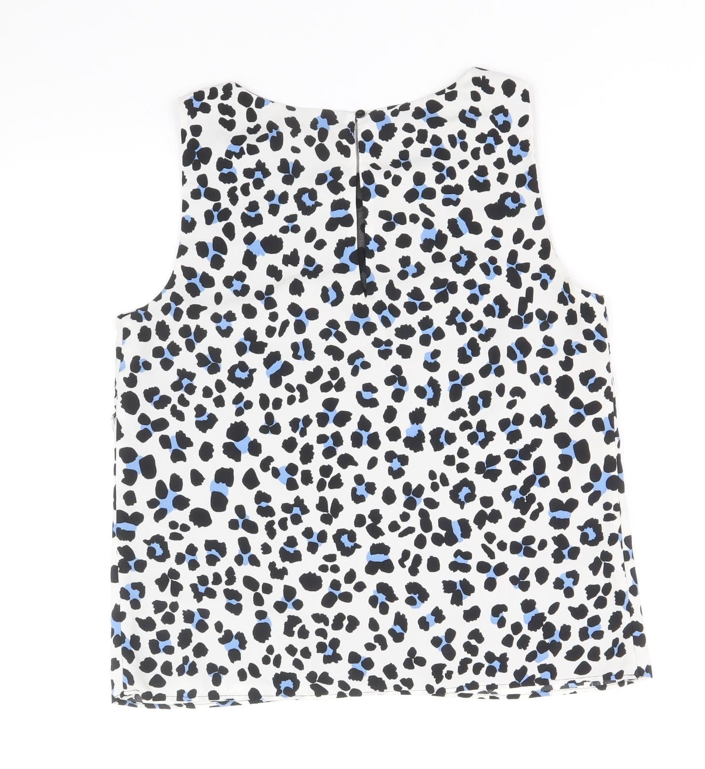 Womens UK Size S Zara White Basic Blouse