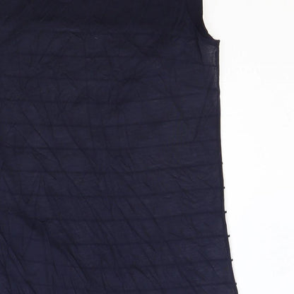Womens UK Size S French Connection Black Basic Tank