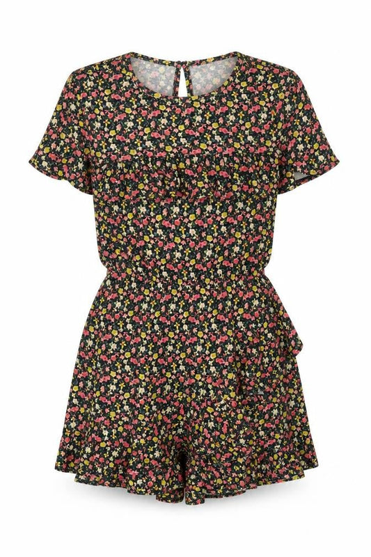 Womens UK Size 6 River Island One-Piece Multicoloured Playsuit