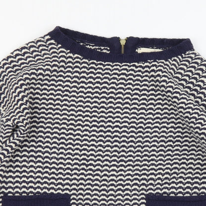 Womens UK Size 6 New Look Blue Pullover Jumper