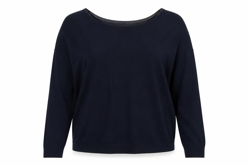 Womens UK Size 18 Red Herring Blue Pullover Jumper