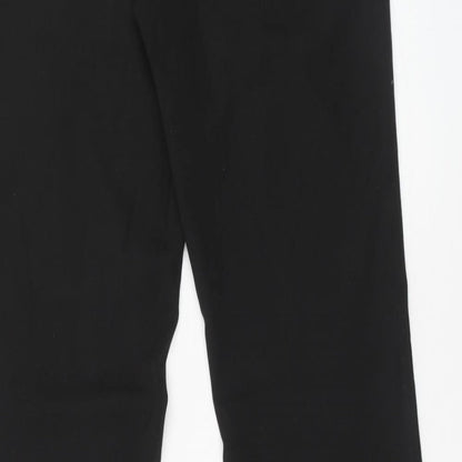 Womens UK Size 10 H&M Regular Fit  Black Trousers