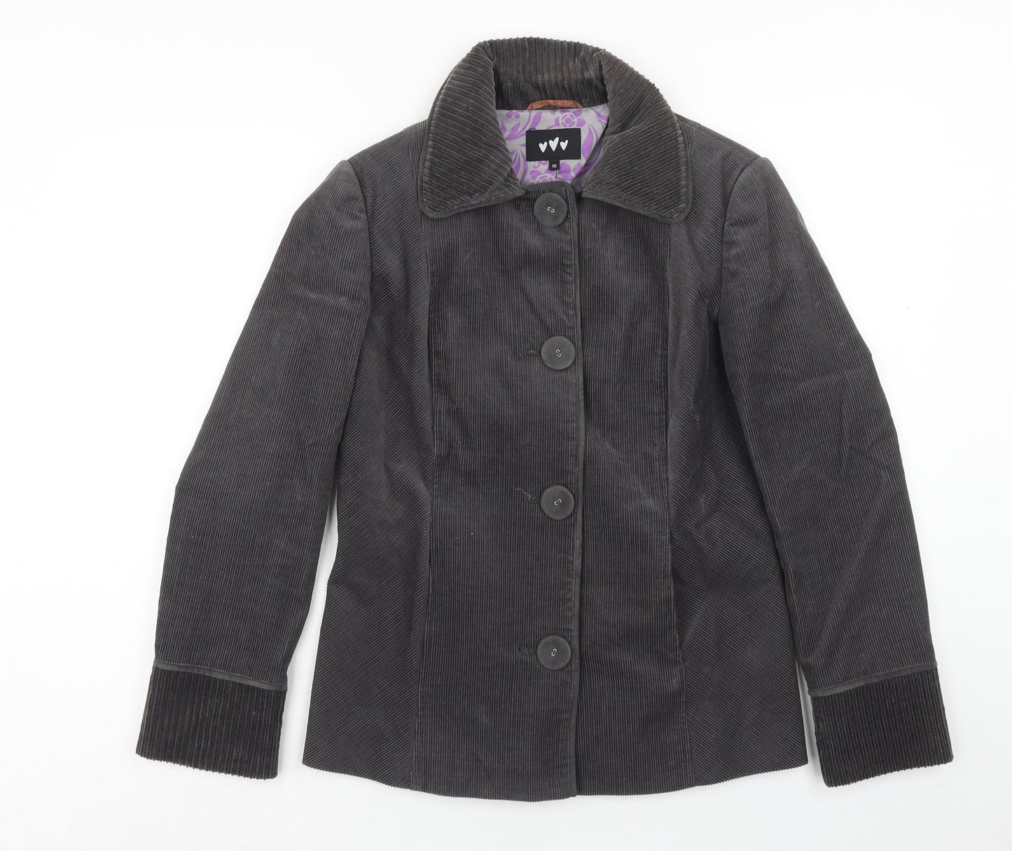Womens UK Size 10 Per Una Grey Jacket