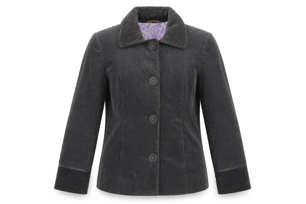 Womens UK Size 10 Per Una Grey Jacket
