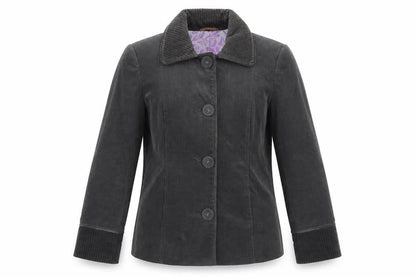 Womens UK Size 10 Per Una Grey Jacket