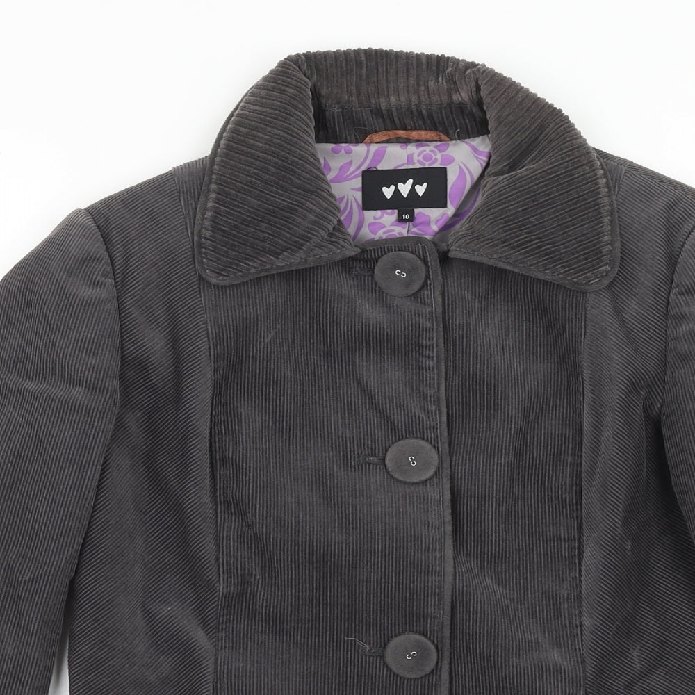 Womens UK Size 10 Per Una Grey Jacket