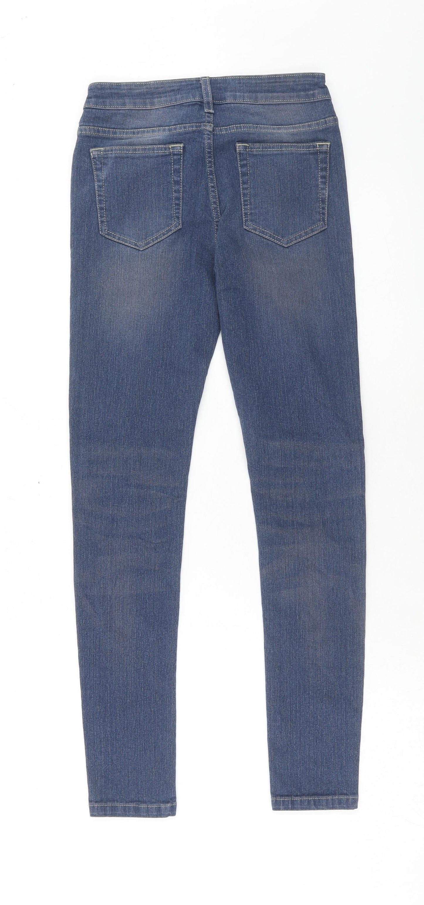 Womens UK Size 26 in Vicunha Regular Fit Skinny Blue Jeans