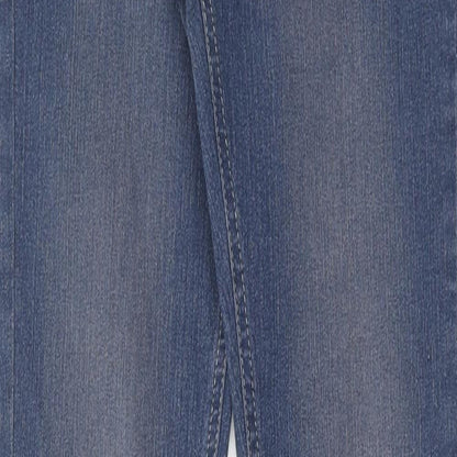 Womens UK Size 26 in Vicunha Regular Fit Skinny Blue Jeans