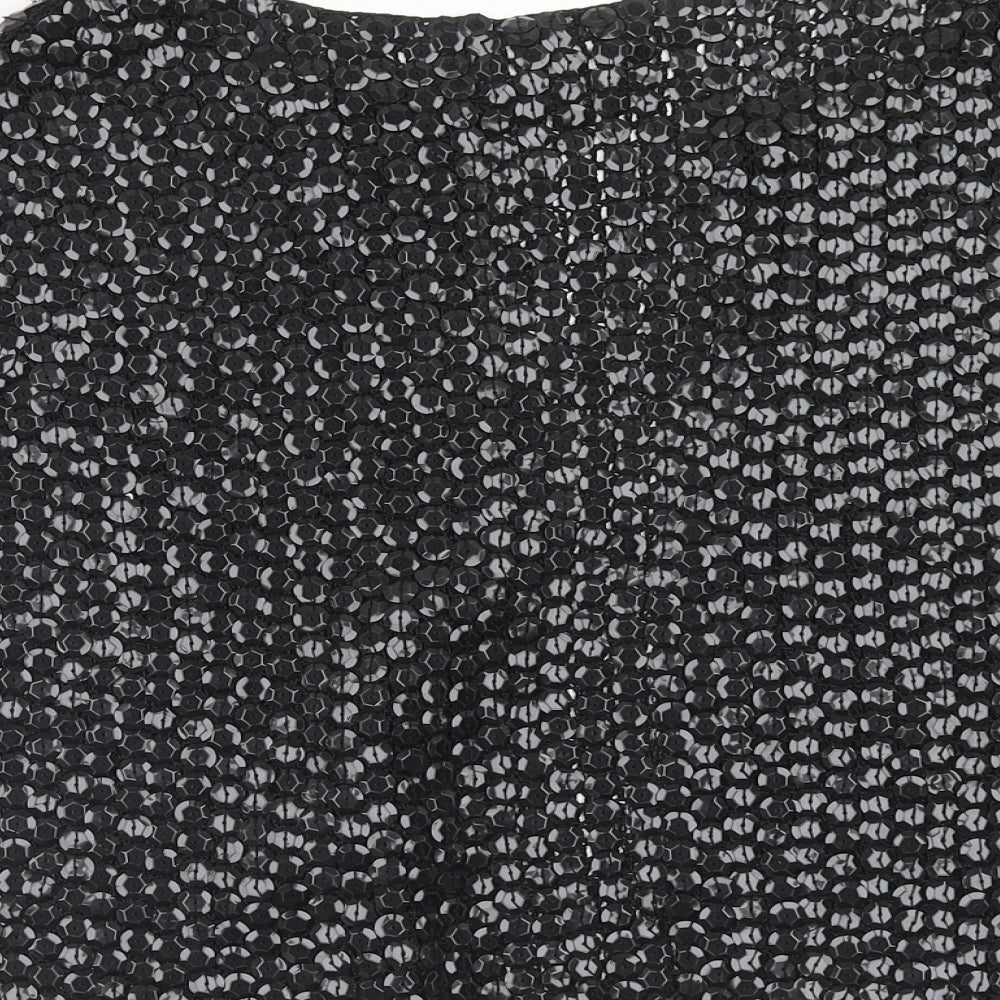 Womens UK Size L Wallis Black Cardigan Jumper