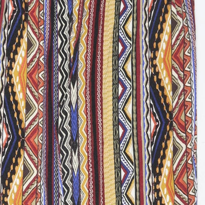 Womens UK Size 12 papaya Regular Fit Windbreaker Multicoloured Trousers