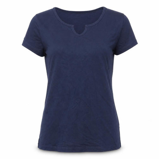 Womens UK Size 10 Originals Blue Basic T-Shirt