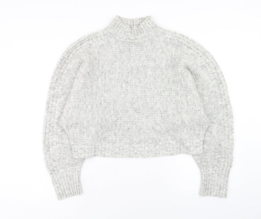 Womens UK Size S New Look Grey Pullover Jumper
