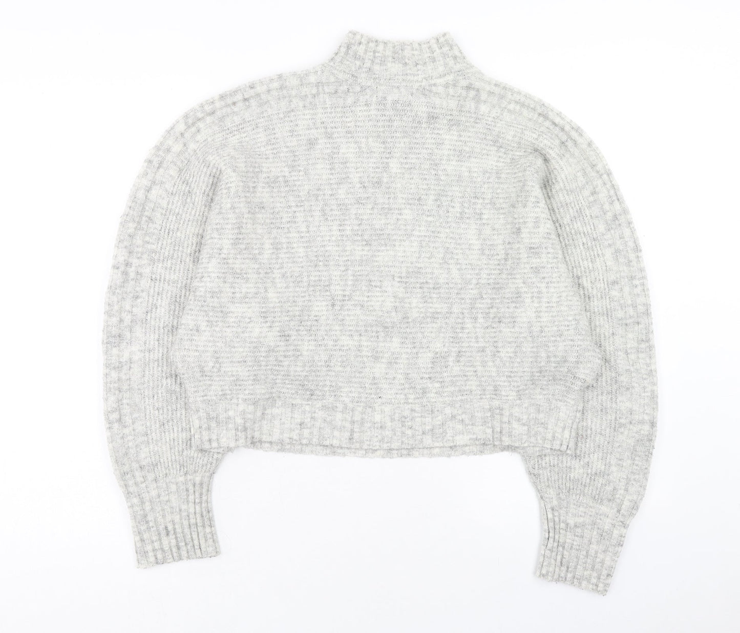 Womens UK Size S New Look Grey Pullover Jumper