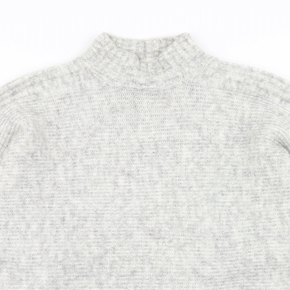 Womens UK Size S New Look Grey Pullover Jumper