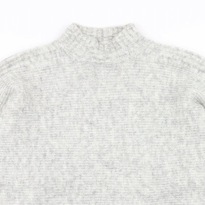 Womens UK Size S New Look Grey Pullover Jumper