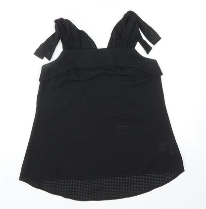 Womens UK Size 10 Warehouse Black Basic Tank