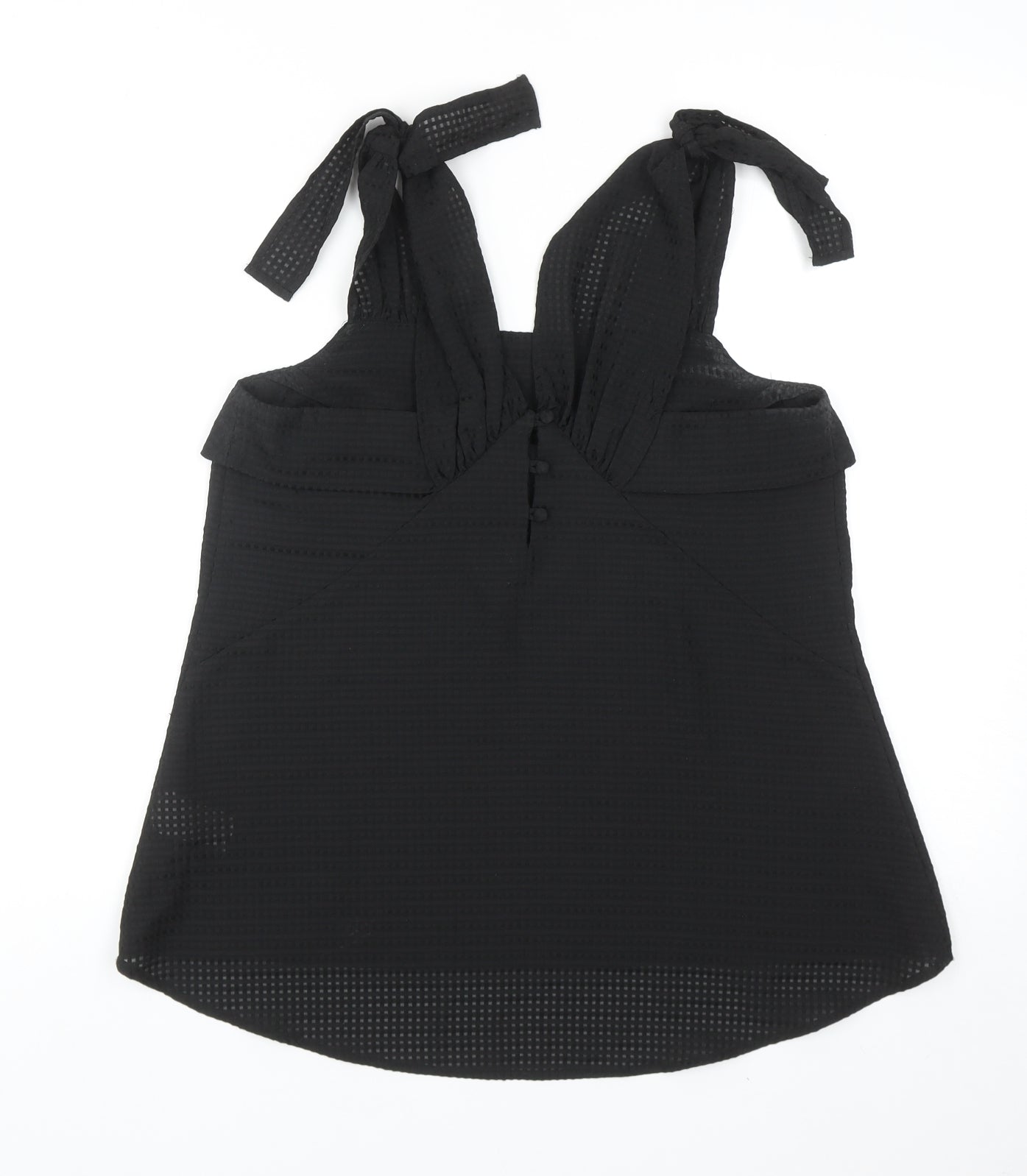 Womens UK Size 10 Warehouse Black Basic Tank
