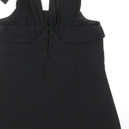 Womens UK Size 10 Warehouse Black Basic Tank