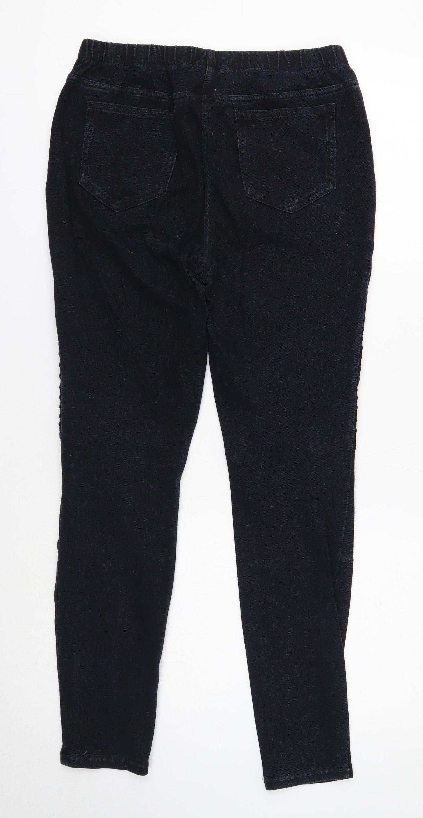 NEXT Womens Blue Cotton Skinny Jeans Size 12 Regular