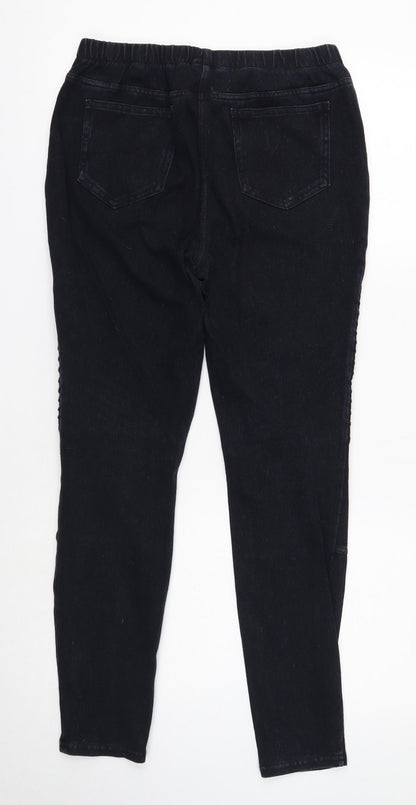 NEXT Womens Blue Cotton Skinny Jeans Size 12 Regular