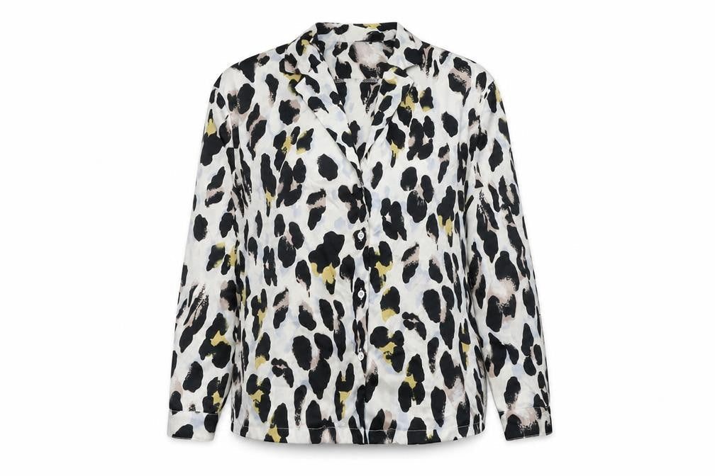 Womens UK Size 10 In the Style Multicoloured Basic Button-Up