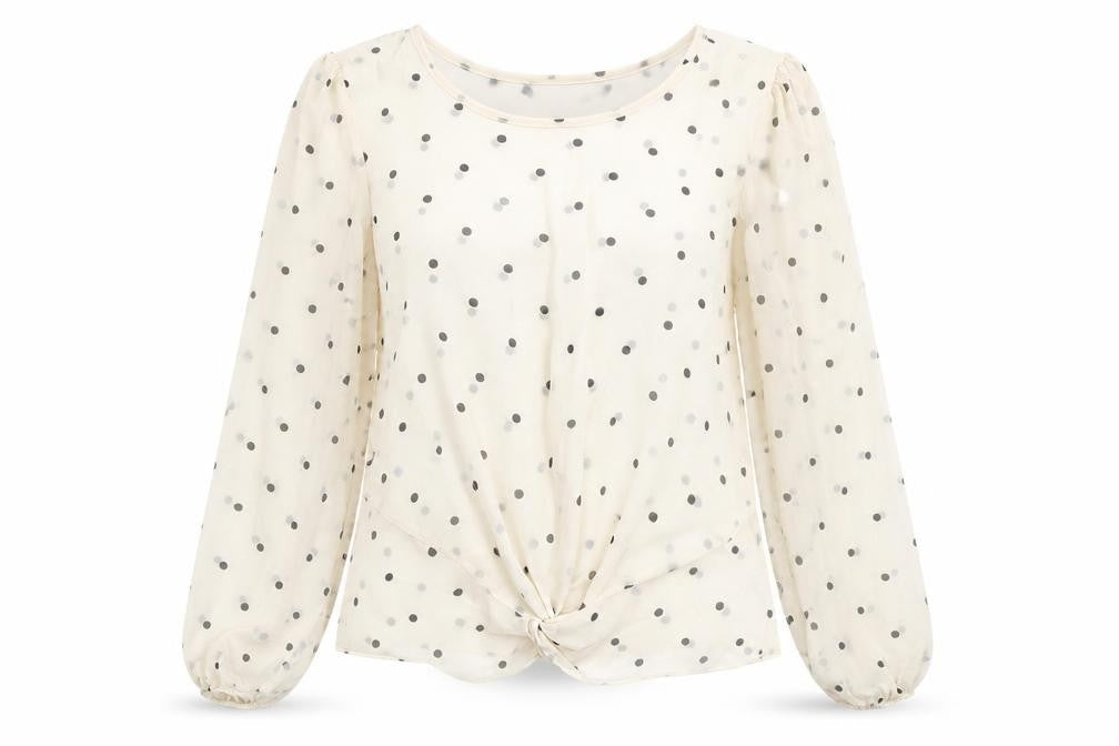 Womens UK Size 8 George Ivory Basic Blouse