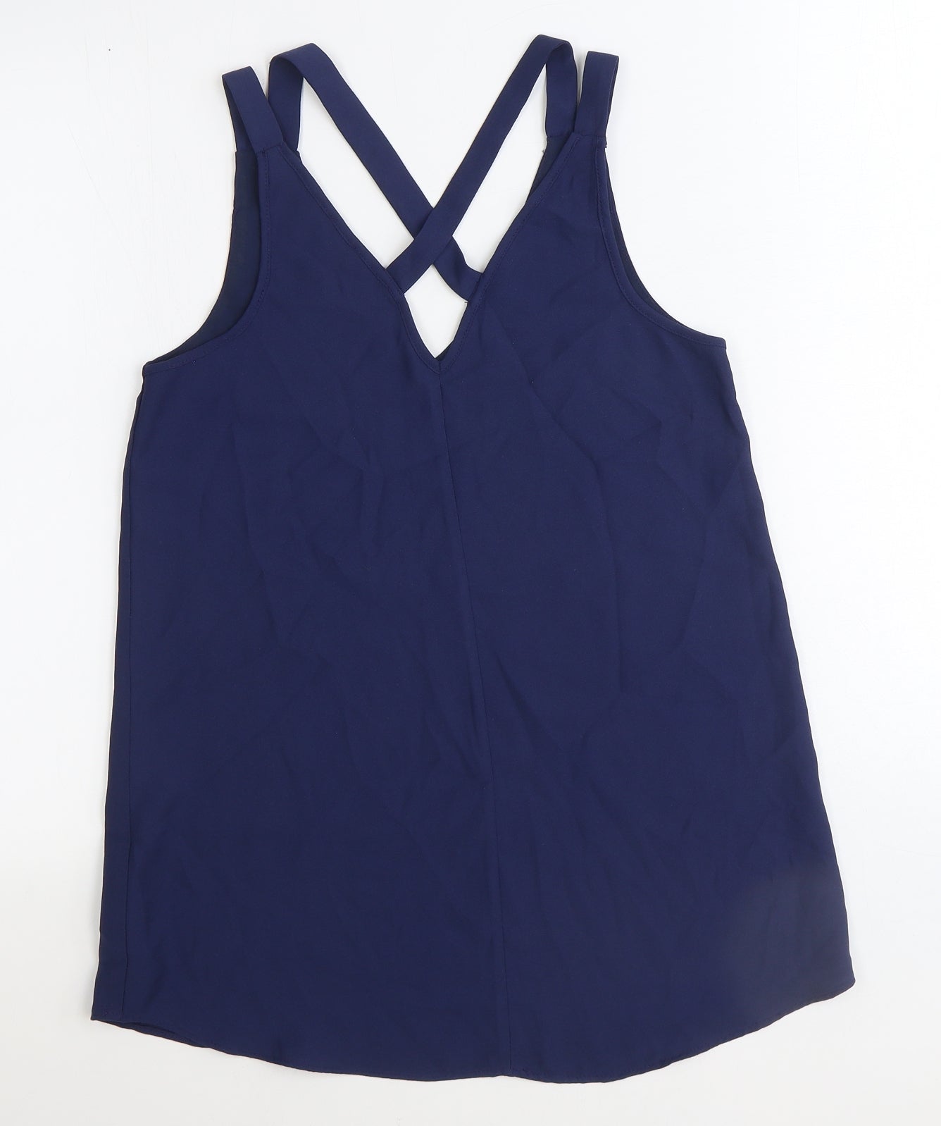 Womens UK Size 6 River Island Blue Basic Blouse