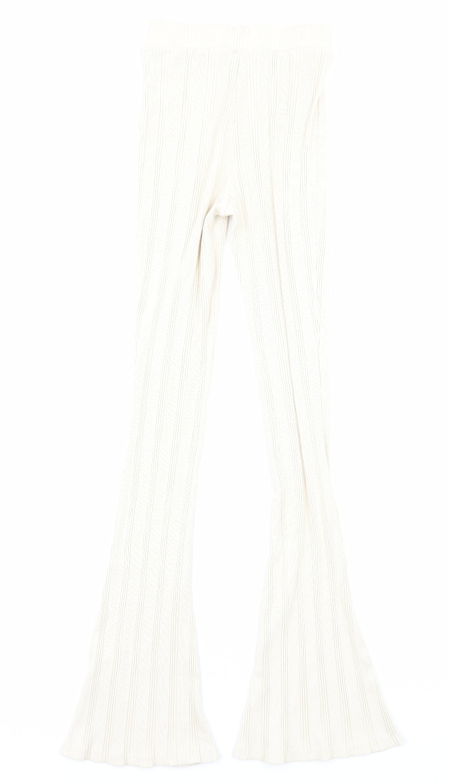 Womens UK Size S Zara Regular Fit  Beige Trousers