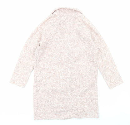 Womens UK Size 8 NEXT Pink Overcoat