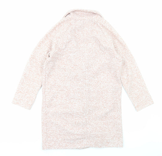 Womens UK Size 8 NEXT Pink Overcoat