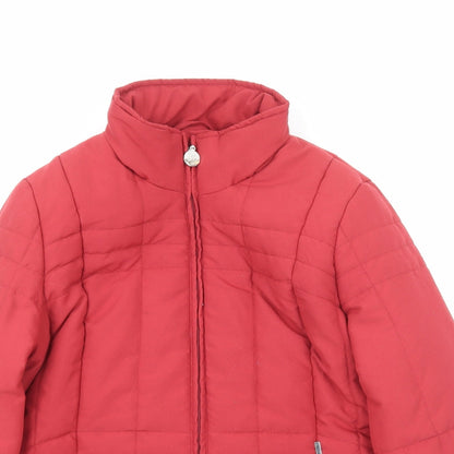 Penny Plain Womens Red Jacket Size 10 Zip