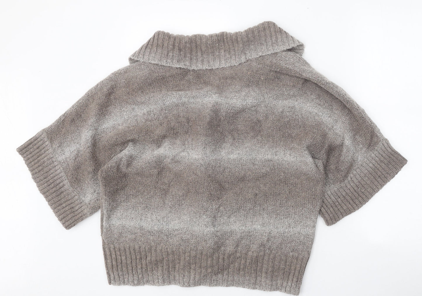 Womens UK Size M BM Brown Cardigan Jumper